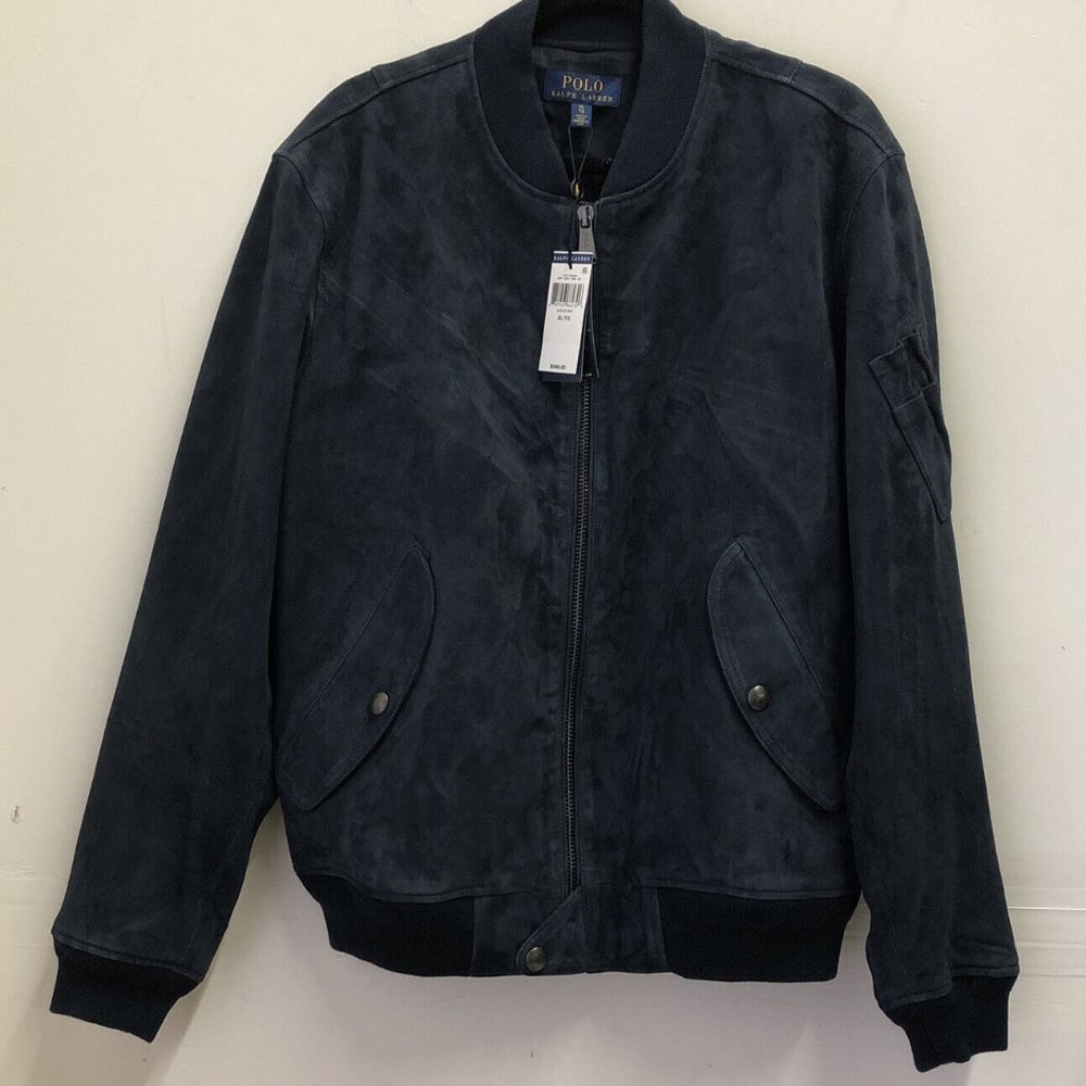 Polo Ralph Lauren Suede Bomber Jacket